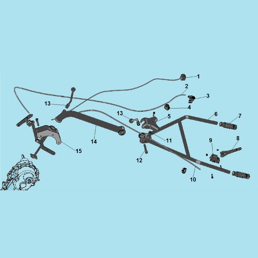 Рабочая рукоятка Champion BC9813